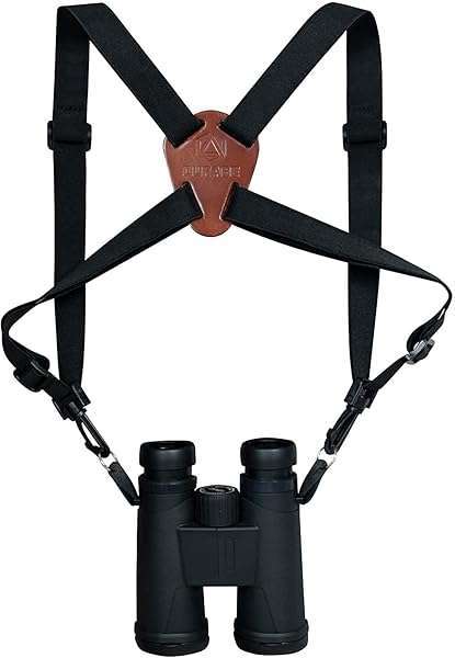 OUFABE Binocular Harness Strap: X-Shaped Decompression for Birding & Camera Carrying