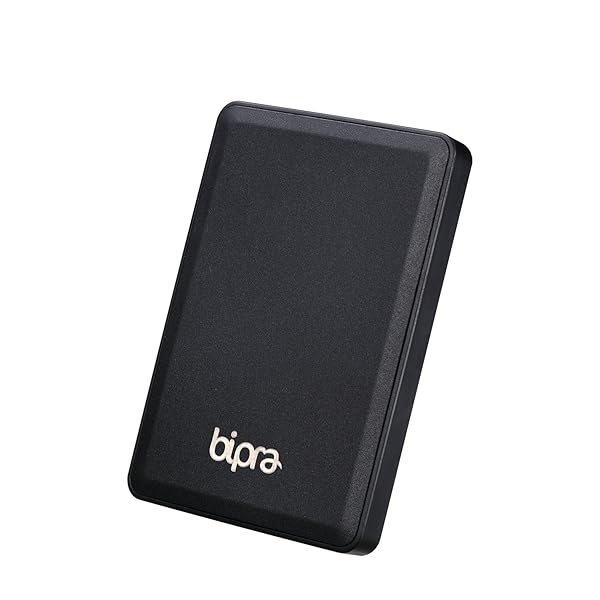 Buy Bipra 500GB Portable External Hard Drive - USB 2.0, 2.5 Inch, One Touch Software - Black