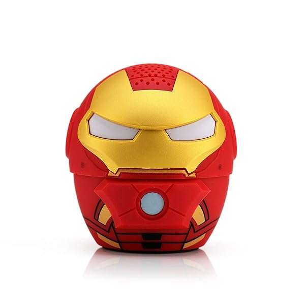 Bitty Boomers Bitty Boomers Marvel Iron Man Mini Bluetooth Speaker: Compact Sound & Style