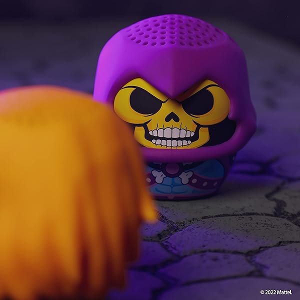 Bitty Boomers Skeletor Mini Bluetooth Speaker - Masters of The Universe Revelation, Colorful & Compact! - Image 5