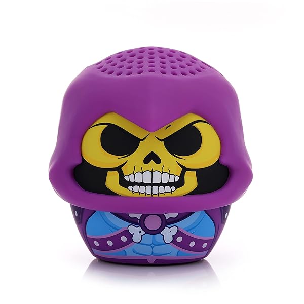 Bitty Boomers Skeletor Mini Bluetooth Speaker - Masters of The Universe Revelation, Colorful & Compact!