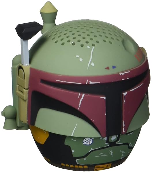 Bitty Boomers Star Wars Boba Fett Mini Bluetooth Speaker - Olive Green, 2.3 Inches | Perfect Gift for Fans!