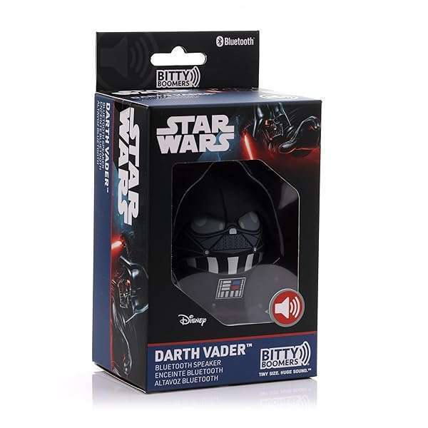 Bitty Boomers Star Wars Darth Vader Bluetooth Speaker with Removable Helmet - Multicolor Fun! - Image 7