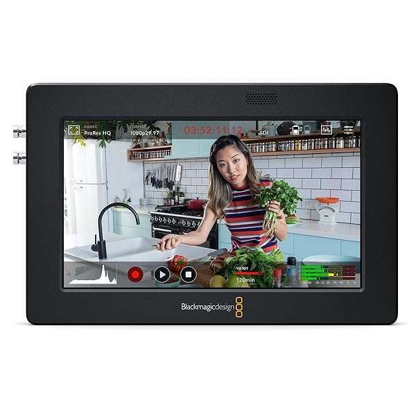 Blackmagic Design "Blackmagic Design Video Assist 3G 5" FHD Monitor: ProRes Recorder with Built-In Scopes & 270MB Memory"