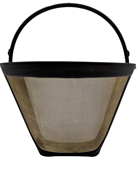 Blendin Reusable #4 Gold Stainless Steel Coffee Filter - 2 Pack for Cuisinart GTF-4 & More - Image 4