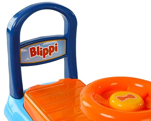 Blippi NE Basic Ride-On by Dynacraft Fun Colorful Design Perfect for Toddlers Sturdy Durable Easy to Assemble Indoor Outdoor Play - Image 5