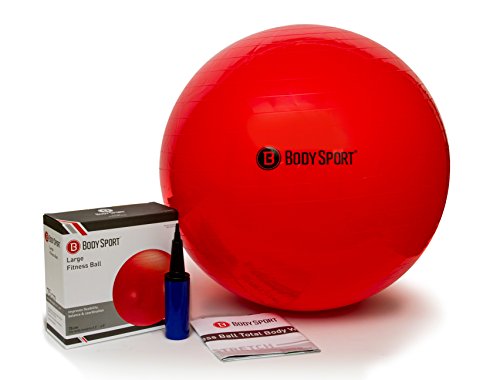 Body Sport 75cm Exercise Ball with Pump - Perfect for Home Gym, Office Use, Stability Training & Pregnancy Fitness - Image 10