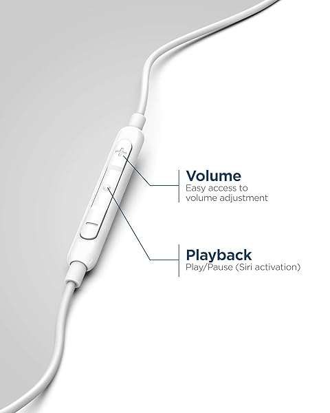 Buy Bolle & Raven USB-C Headphones with Mic - In-Ear Wired Earphones for Pixel & Galaxy Phones (V100 Rose Gold) - Image 3