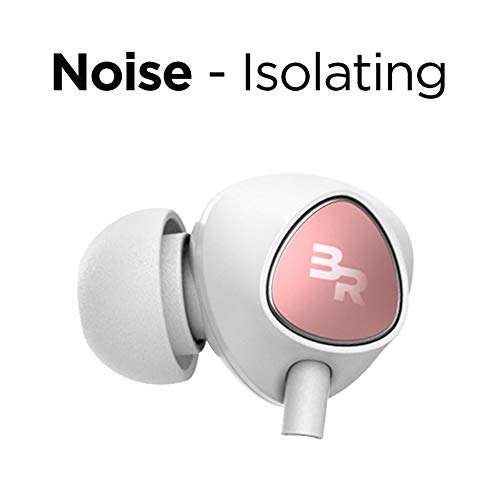 Buy Bolle & Raven USB-C Headphones with Mic - In-Ear Wired Earphones for Pixel & Galaxy Phones (V100 Rose Gold) - Image 5