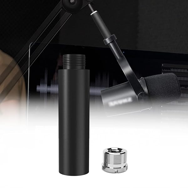 "Buy Boseen Mic Stand Extension Tube - 5/8" Female to Male for Desk & Arm Stands"