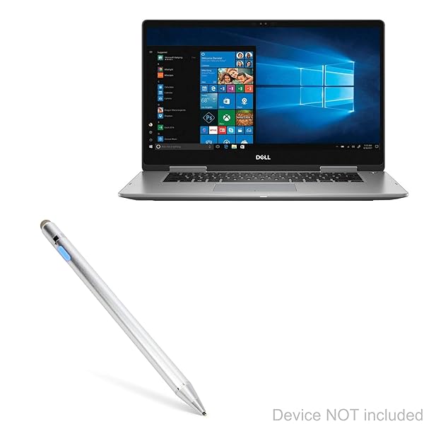 BoxWave BoxWave Stylus Pen for Dell Inspiron 15 7000 2-in-1 Ultra Fine Tip Electronic Stylus Metallic Silver