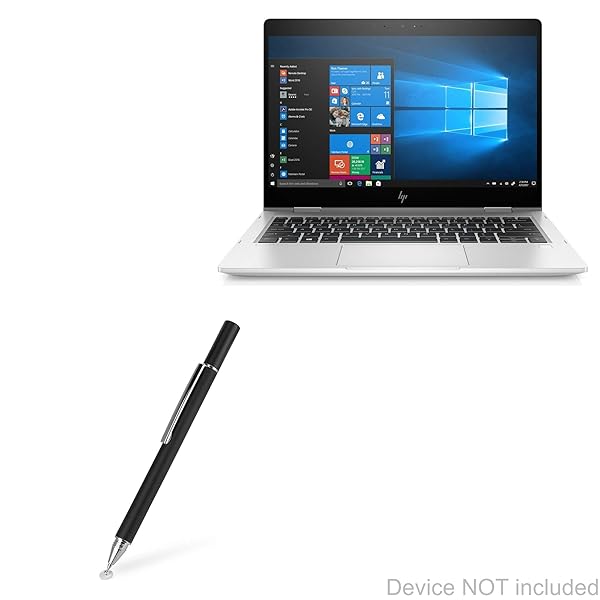 BoxWave BoxWave Stylus Pen for HP EliteBook x360 830 G6 FineTouch Capacitive Super Precise Jet Black Stylus Pen