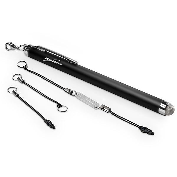 BoxWave BoxWave EverTouch Stylus Pen for Kindle Fire 1st Gen (2011) - Jet Black Capacitive Fiber Tip