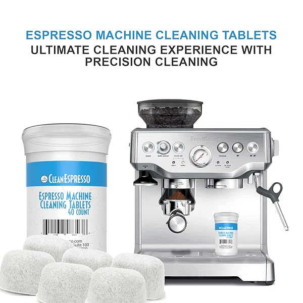Breville Compatible Cleaning Kit: 40 Tablets & 6 Water Filters for Espresso Machines - Image 6