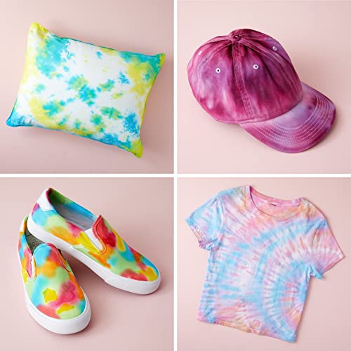 26 Color Tie Dye Kit for Adults and Kids with Fabric Dyes Gloves Rubber Bands Aprons and Instructions for Creative Clothing Fun - Image 6