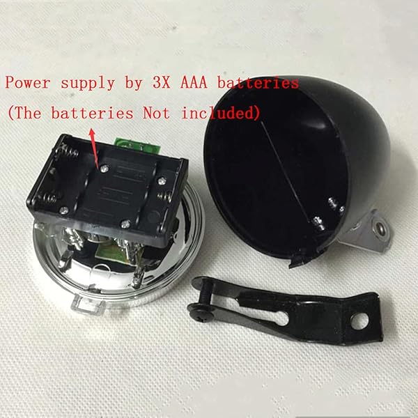 Retro 3-LED Bicycle Headlight: Vintage Bike Lamp for Safe Night Riding & Fog Visibility - Image 5