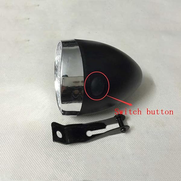 Retro 3-LED Bicycle Headlight: Vintage Bike Lamp for Safe Night Riding & Fog Visibility - Image 6