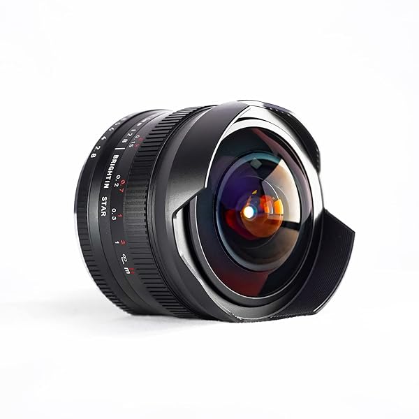 Brightin Star 7.5mm F2.8 Ultra Wide Angle Fisheye Lens for Sony Alpha Cameras A7IV A6400 ZV-E10 A7III A6600 A6000 A7RIV A7SIII