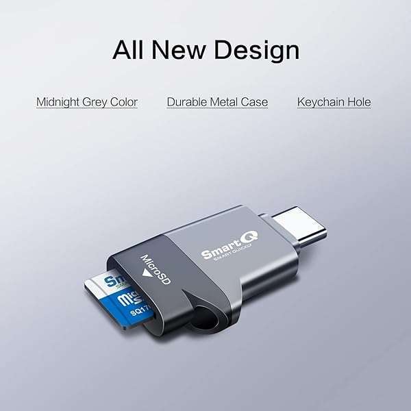 Buy C356 Type-C MicroSD Card Reader - USB 3.0, Supports MicroSDXC/HC for Windows, Mac & Android - Midnight Grey - Image 6