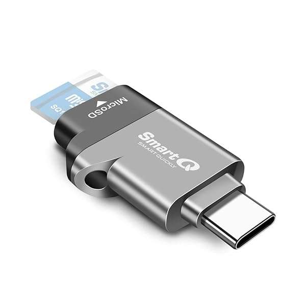 Buy C356 Type-C MicroSD Card Reader - USB 3.0, Supports MicroSDXC/HC for Windows, Mac & Android - Midnight Grey