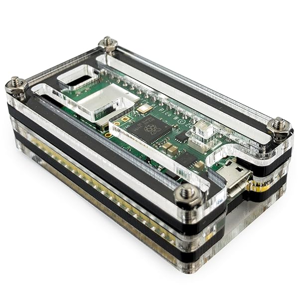 C4Labs Buy C4Labs Zebra Pico W Case for Raspberry Pi Pico W - Durable & Stylish Protection