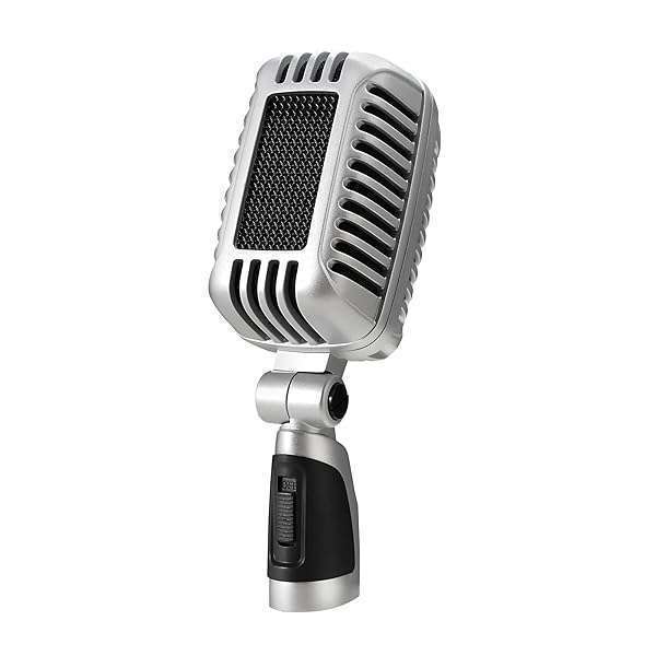 CAROL CLM-101 Retro Dynamic Vocal Microphone - Supercardioid XLR Mic for Live, Studio & Podcast Use - Image 2