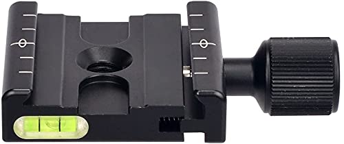 "Buy CAVIX QR-50 Quick Release Clamp 50mm - 3/8"-1/4" Adapter for Arca Swiss Tripod Compatibility" - Image 8