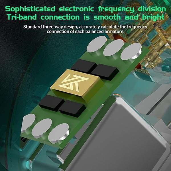 CCA KZ AS16 PRO: HiFi In-Ear Monitor Headphones with 16BA Drivers for Musicians, Gamers & Audiophiles - Image 5