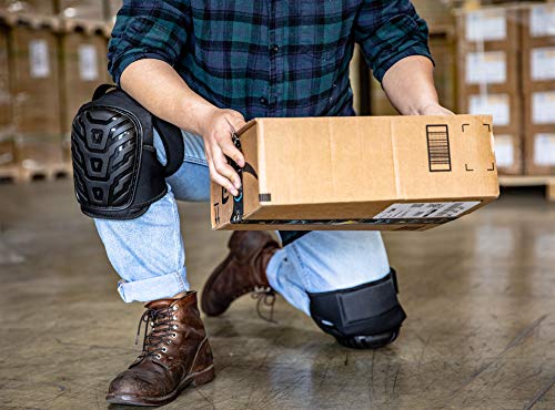 CE CERDR Professional Knee Pads Heavy Duty Foam Padding for Construction Gardening Flooring Comfortable Gel Cushion Thigh High - Image 2