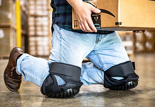 CE CERDR Professional Knee Pads Heavy Duty Foam Padding for Construction Gardening Flooring Comfortable Gel Cushion Thigh High - Image 4