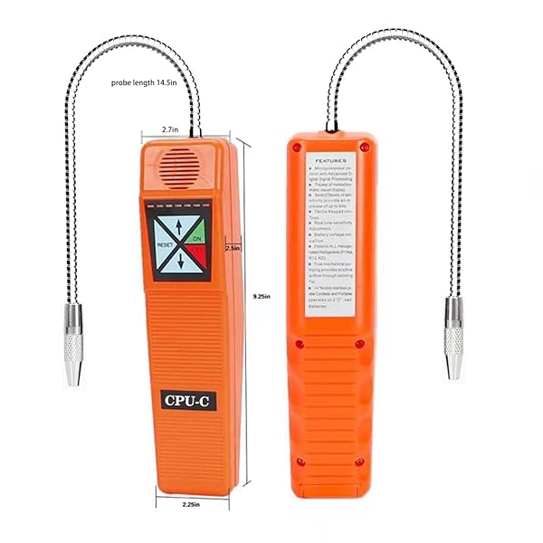 Top CPU-C Refrigerant Leak Detector: Detect R22, R134a, R410a & More - Fast & Accurate AC Leak Detection - Image 5