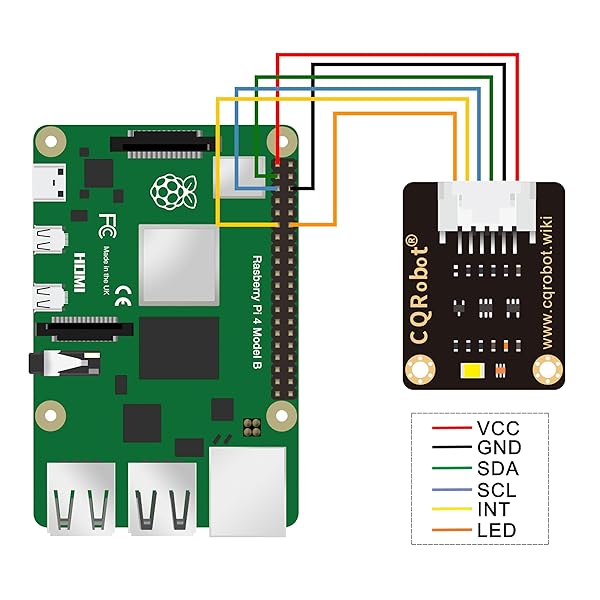 CQRobot TCS34725FN RGB Color Sensor for Raspberry Pi/Arduino - I2C Interface for Accurate Light Testing - Image 5