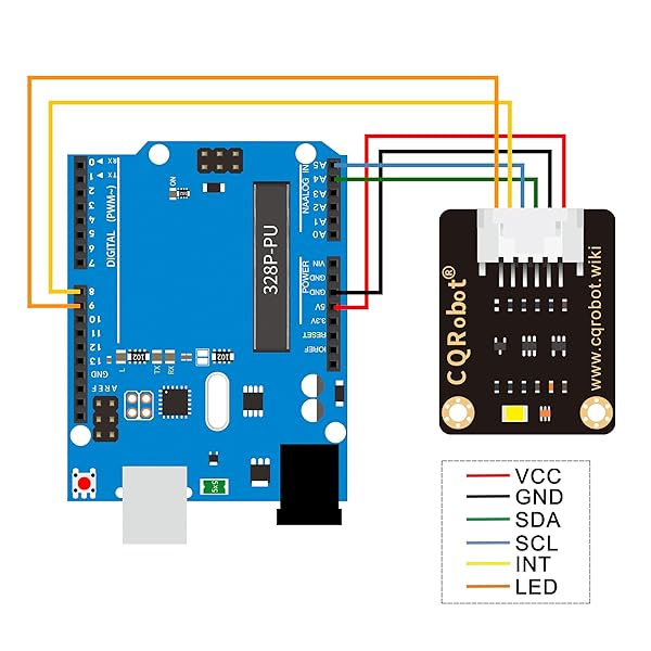 CQRobot TCS34725FN RGB Color Sensor for Raspberry Pi/Arduino - I2C Interface for Accurate Light Testing - Image 6