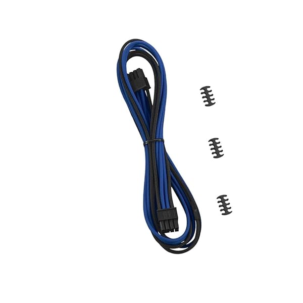 CableMod E-Series Classic ModMesh 8-pin PCI-e Cable for EVGA G G+ P P+ T Black Blue 60cm