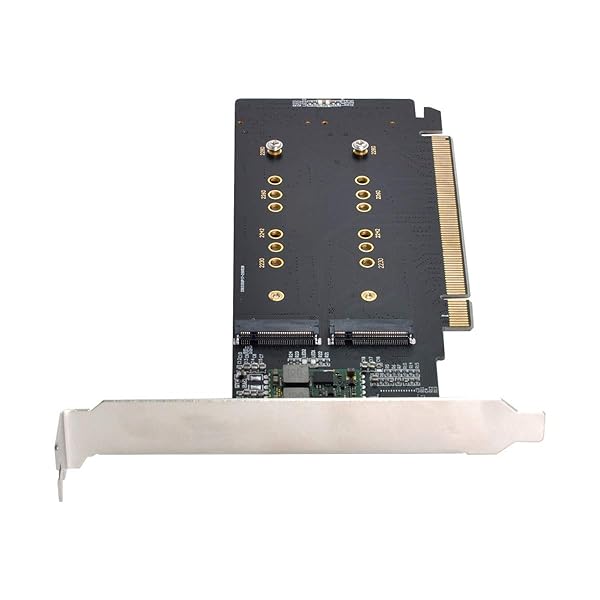 Upgrade Your Storage: Cablecc 4X NVME M.2 to PCIe 3.0 Gen3 X16 RAID Card for VROC RAID0 Hyper Performance