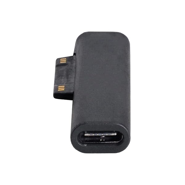 Cablecc DC 15V Type-C USB-C Female Adapter for Surface Pro 7 6 5 4 X Go Book Charging - Image 2