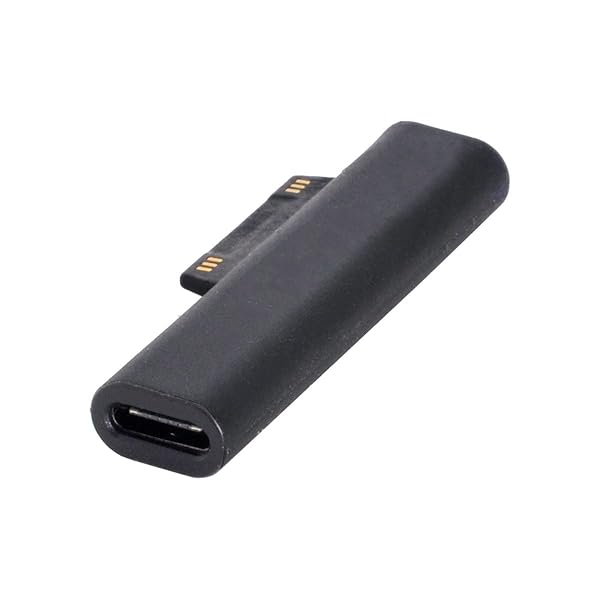 Cablecc DC 15V Type-C USB-C Female Adapter for Surface Pro 7 6 5 4 X Go Book Charging