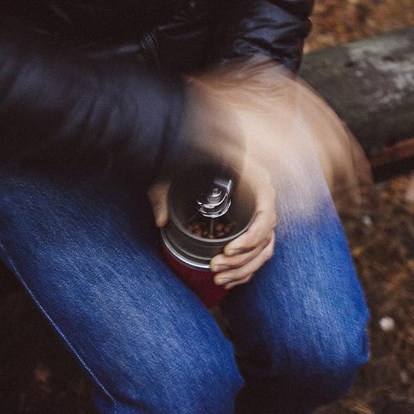 Cafflano Klassic All-in-One Coffee Maker Drip Kettle Grinder Stainless Filter Tumbler for Camping and Travel - Image 3