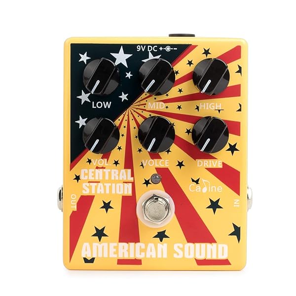Caline CP-55 American Sound Overdrive Pedal: Best 57 Deluxe AMP Simulation for Guitarists
