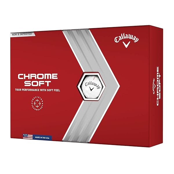 Callaway Buy Callaway Golf 2022 Chrome Soft Golf Balls - Premium White Performance Balls