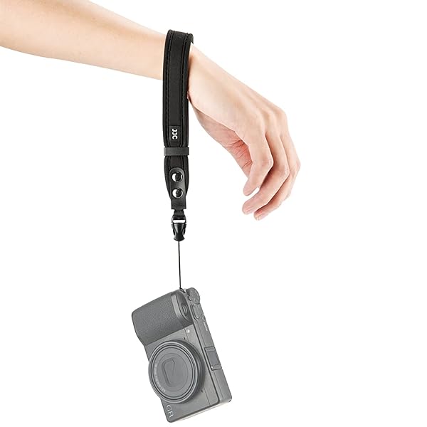 JJC Comfortable Camera Wrist Strap for Canon, Sony, Olympus & Ricoh - Perfect for M200, RX100 VII, TG-7 & More!