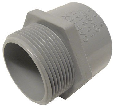 Cantex "Buy Cantex PVC Male Terminal Adapter 3/4" Threaded - UL Schedule 40 | Durable & Reliable Plumbing Solution"