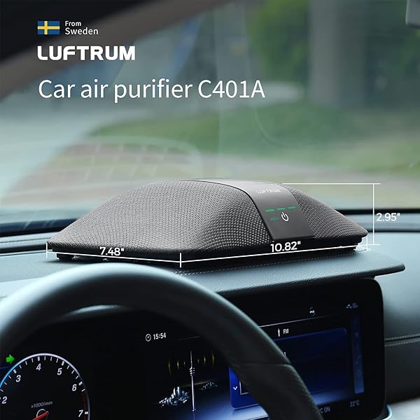 Car Air Purifier with H13 HEPA Filter: Eliminate Smoke, Odors & Bacteria - Portable Air Cleaner for Travel & Home - Image 9