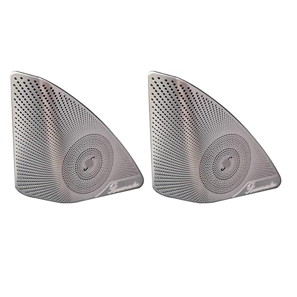 Car Door Stereo Speaker Cover Trim for Mercedes Benz New Class C W205 2015-2019 Car Accessories Speaker Cover Trim Sticker