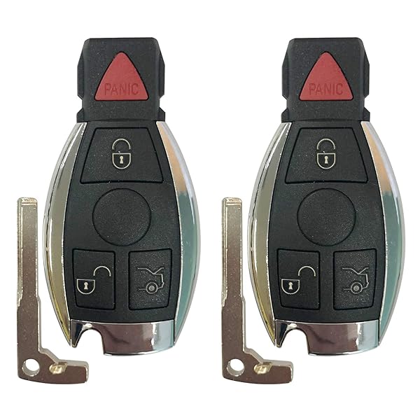 Mercedes-Benz Key Fob Replacement: Smart Keyless Entry Remote Control NEC BGA 2000+ | Auto Key Max Pair