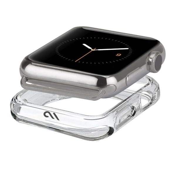 Case-Mate NAKED TOUGH Bumper Case for Apple Watch 38mm/40mm - Clear Protection for Series 1-5