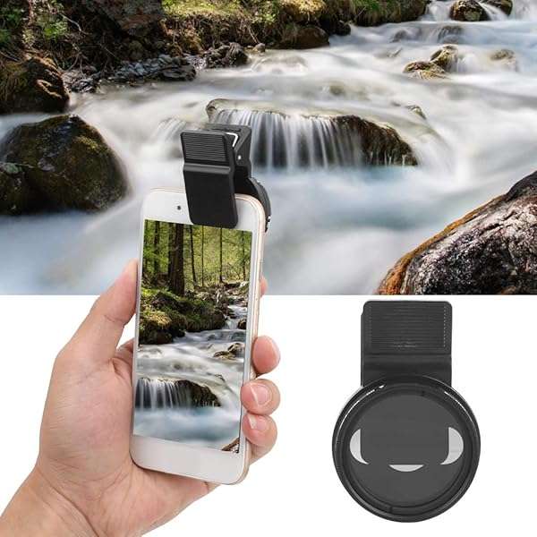 ND2-400 Neutral Density Filter for Cellphones - 37mm Adjustable Clip for All Mobile Brands - Image 7