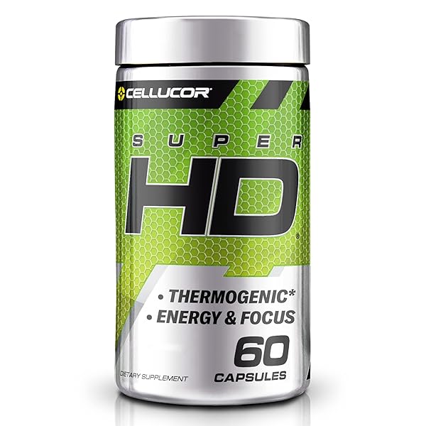 Cellucor Super HD: Boost Focus & Energy with Capsimax, Green Tea & 160mg Caffeine - 60 Servings for Men & Women - Image 3