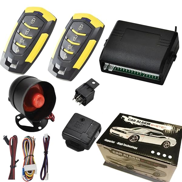 Central Car System Kit: Alarm, Immobiliser & Keyless Entry for Ultimate Vehicle Security
