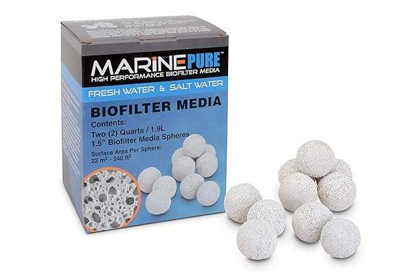 Buy CerMedia MarinePure 1.5-Inch Sphere Bio-Filter Media - Ideal for Marine & Freshwater Aquariums, 2-Quart Size - Image 6
